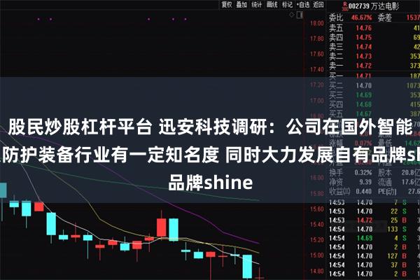 股民炒股杠杆平台 迅安科技调研：公司在国外智能个人防护装备行业有一定知名度 同时大力发展自有品牌shine