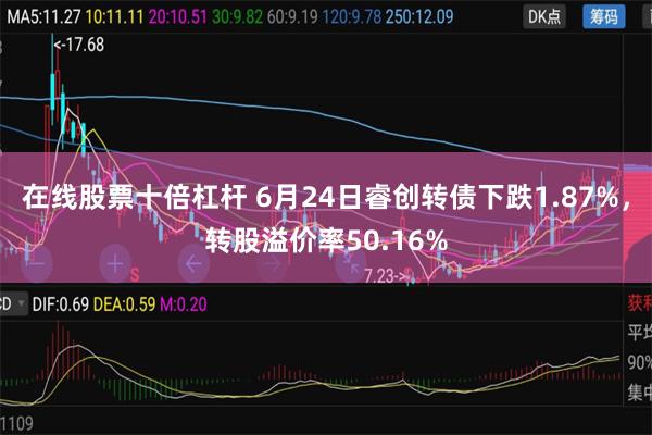 在线股票十倍杠杆 6月24日睿创转债下跌1.87%，转股溢价率50.16%