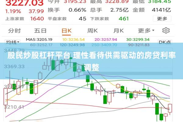 股民炒股杠杆平台 理性看待供需驱动的房贷利率调整