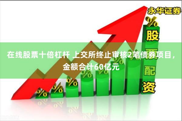 在线股票十倍杠杆 上交所终止审核2笔债券项目，金额合计60亿元