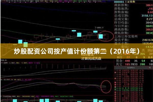 炒股配资公司按产值计份额第二（2016年）